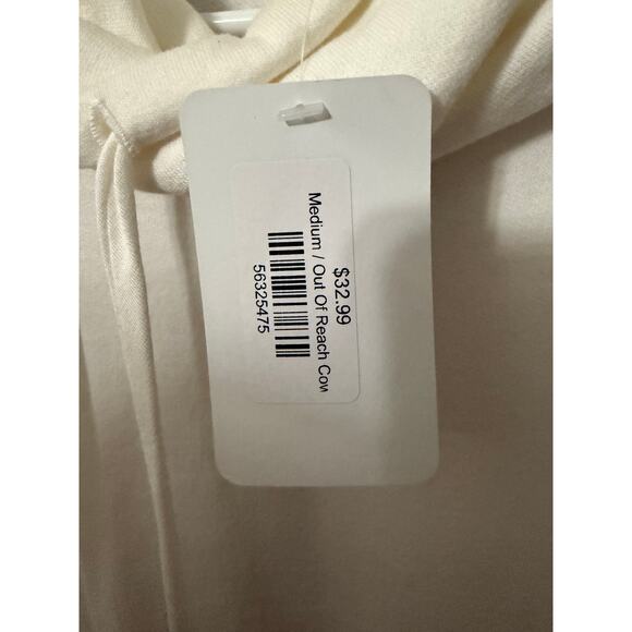 Sweatshirt Cowl Neck Size Medium NWT - Picture 3 of 4